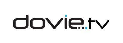 pixellent logo design for dovie.tv brand development