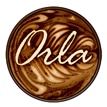 pixellent package design for orla coffee drinks