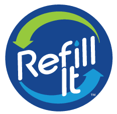 pixellent package design for refill it water